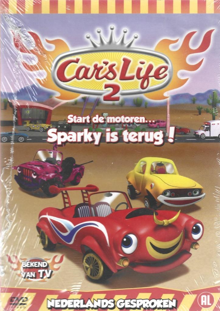 car's life 2 : sparky is terug, Cd's en Dvd's, Tekenfilm, Ophalen of Verzenden, Nieuw in verpakking, Alle leeftijden