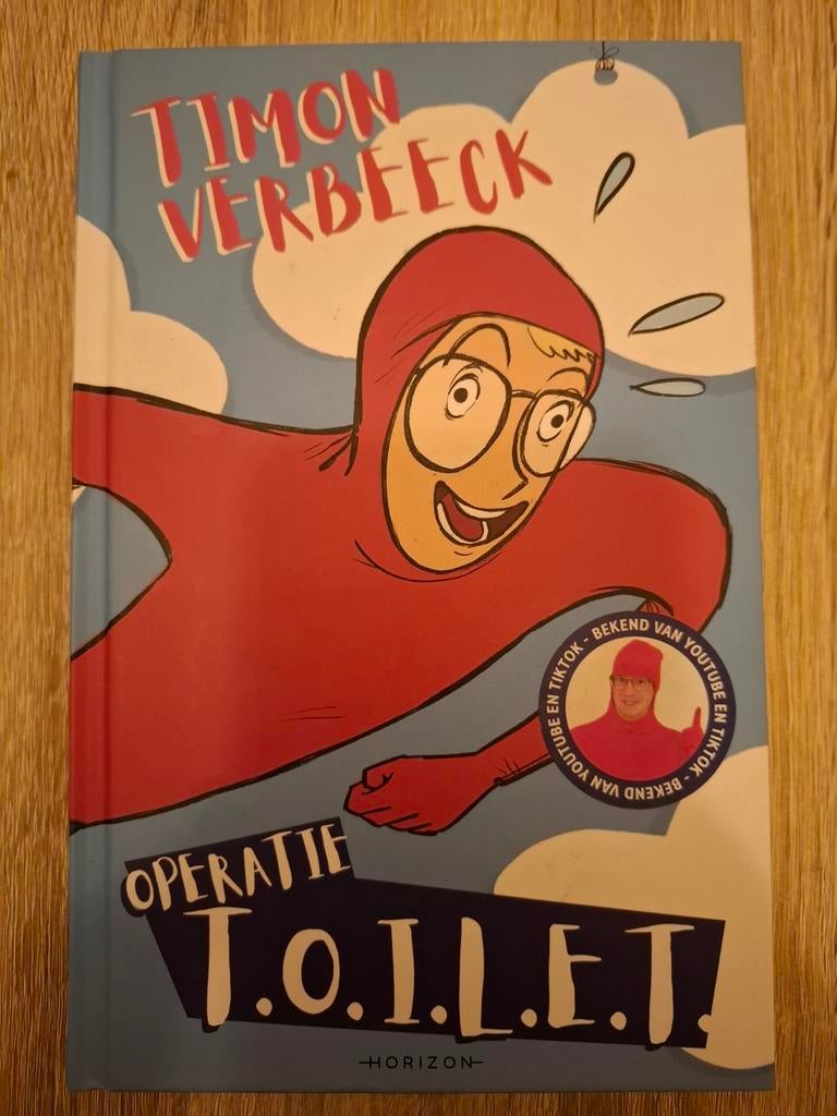 Boek operatie toilet van Timon Verbeeck in nieuwstaat., Enlèvement