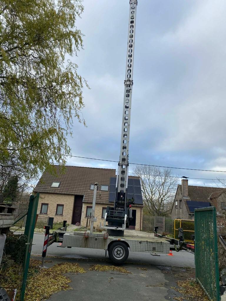 Grue télescopique, Enlèvement, Grue