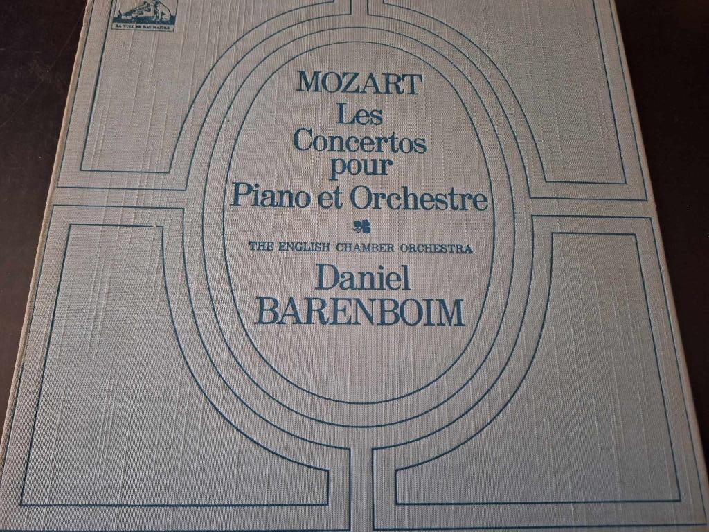 Mozart / Barenboim - Les Concertos Pour Piano Box 12 x Lp's, Ophalen of Verzenden, Kamermuziek, Gebruikt, 12 inch