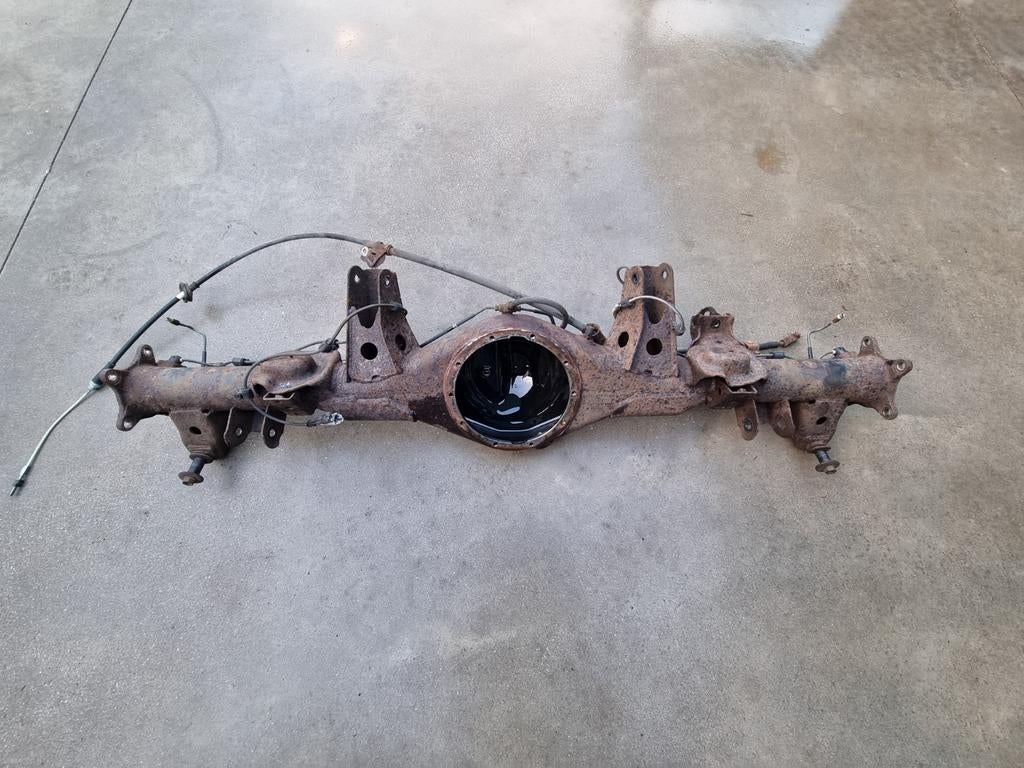 Achteras land cruiser 90 serie, Ophalen