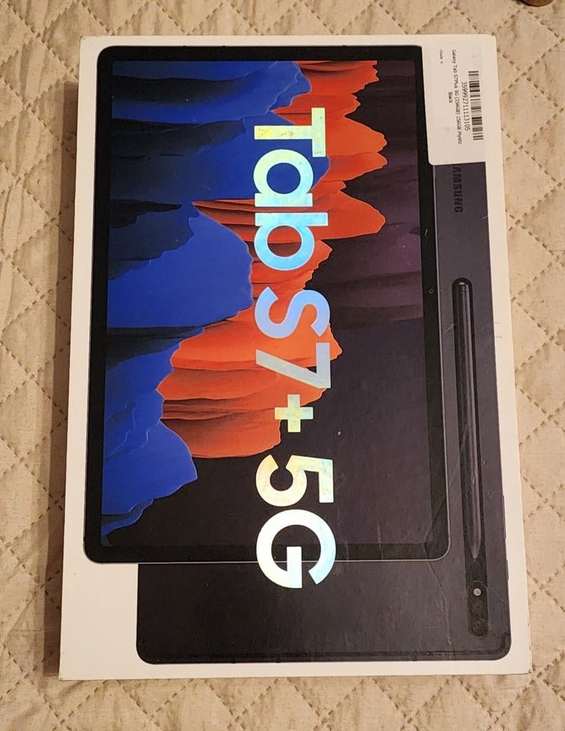 Samsung Galaxy Tab S7+ 5G - Origineel -
Zeer goede conditie, Computers en Software, Android Tablets