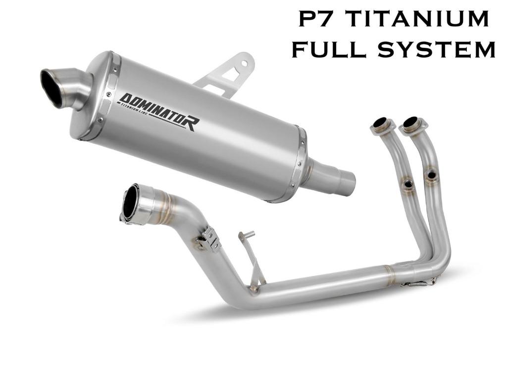 [DOMINATOR FULL SYSTEEM] Benelli TRK 702/X 2023-2024, Motoren, Onderdelen | Merk-onafhankelijk, Nieuw, Verzenden