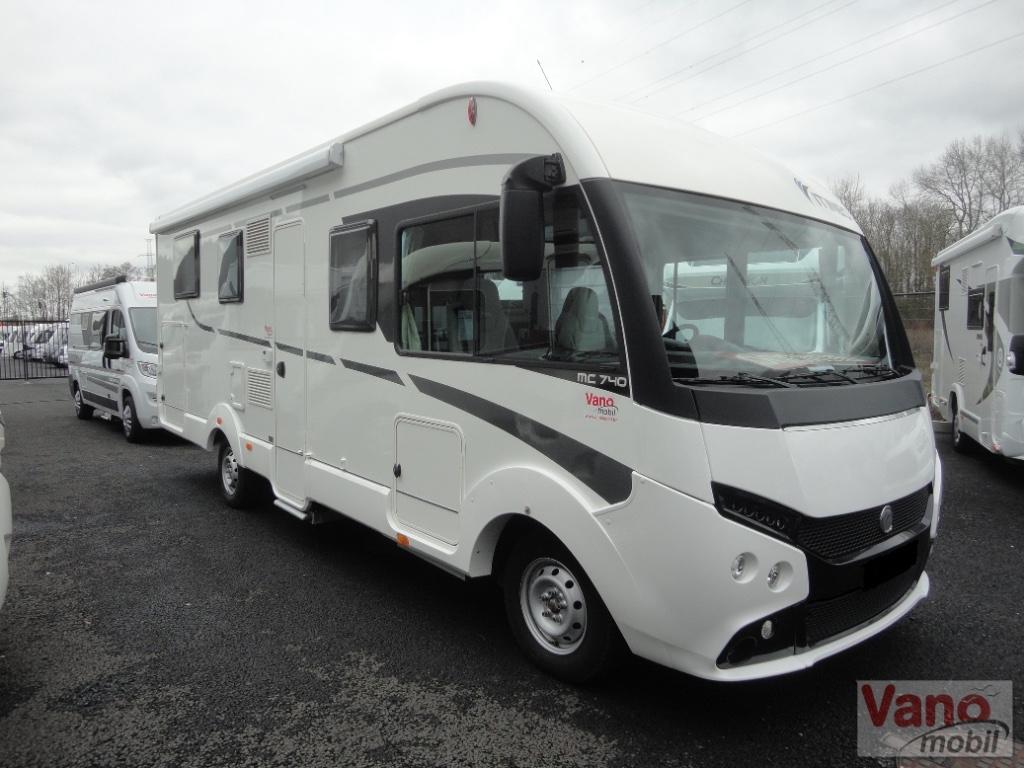 Complete integraal ITINEO MC740 (automatic), Caravanes & Camping, Camping-cars, Particulier, jusqu'à 4, Intégral, Rapido, Fiat