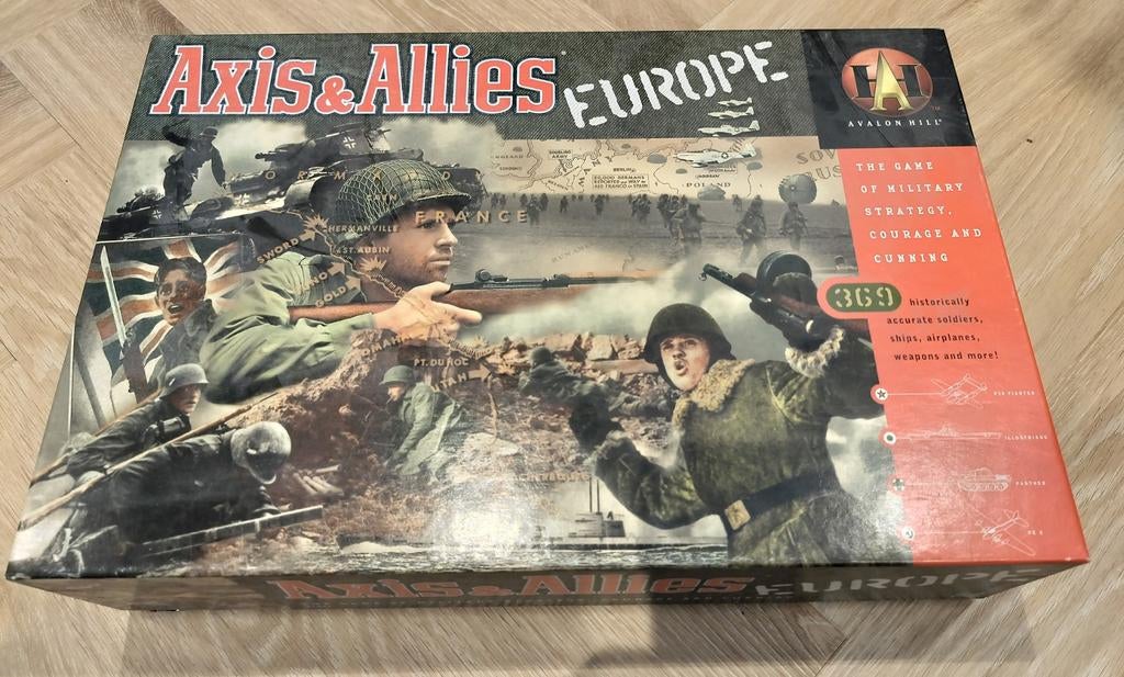Axis & Allies Europe (1st Ed., 1999), Ophalen of Verzenden, Zo goed als nieuw, Avalon Hill