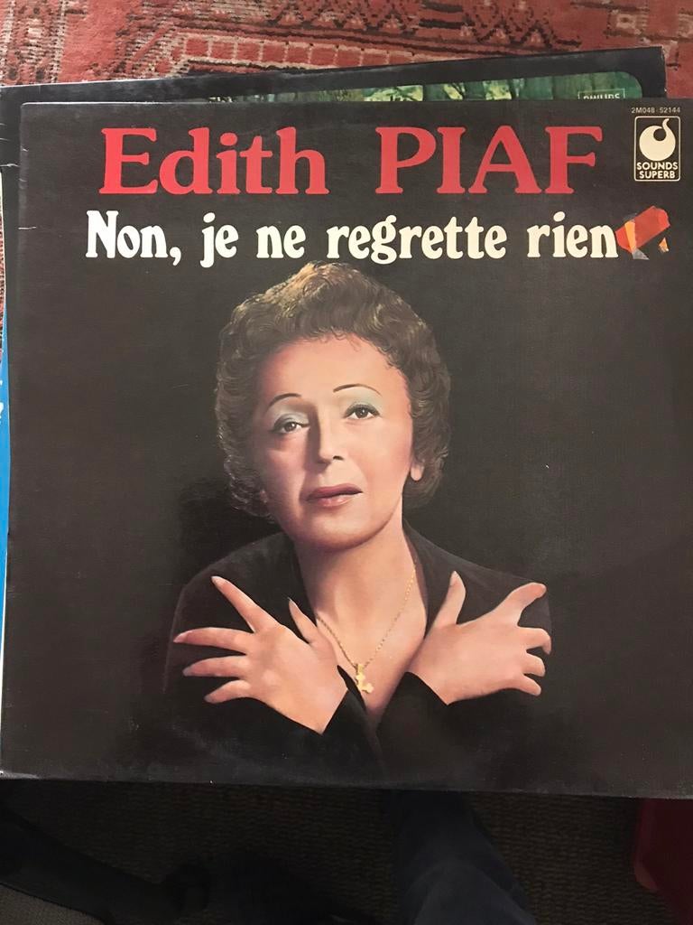 Lp.  Edith. Piaf. /  Non , je je regrette tien, Enlèvement ou Envoi, Utilisé