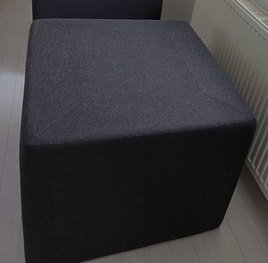 Poufs XXL, Maison & Meubles, Enlèvement, Comme neuf, Carré, Tissus