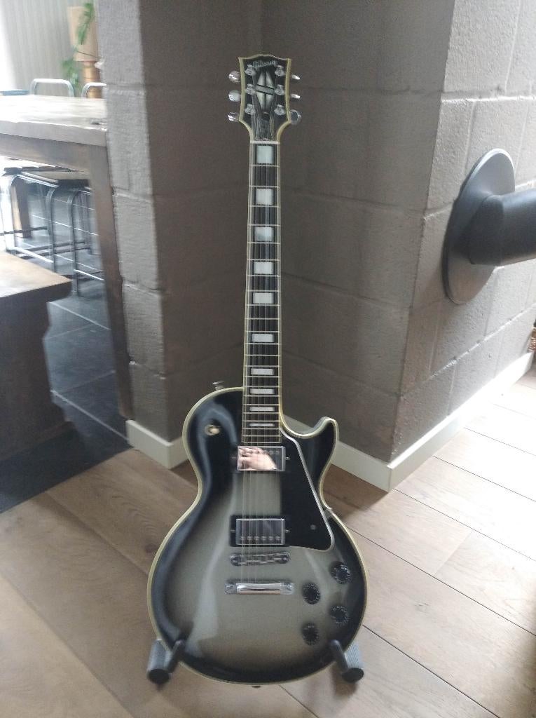 Gibson les Paul custom silverburst 2010, Muziek en Instrumenten, Snaarinstrumenten | Gitaren | Elektrisch, Ophalen, Gebruikt, Gibson