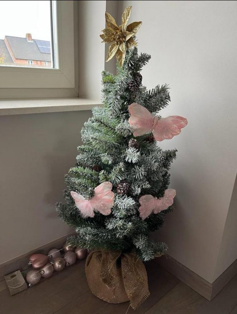 kerstboom (kunst - 1 meter hoog) NIEUW !, Ophalen of Verzenden, Nieuw