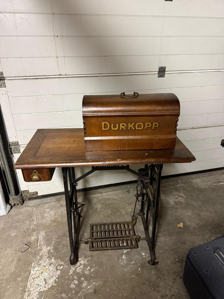 Originele durkopp naaimachine, Antiek en Kunst, Ophalen of Verzenden