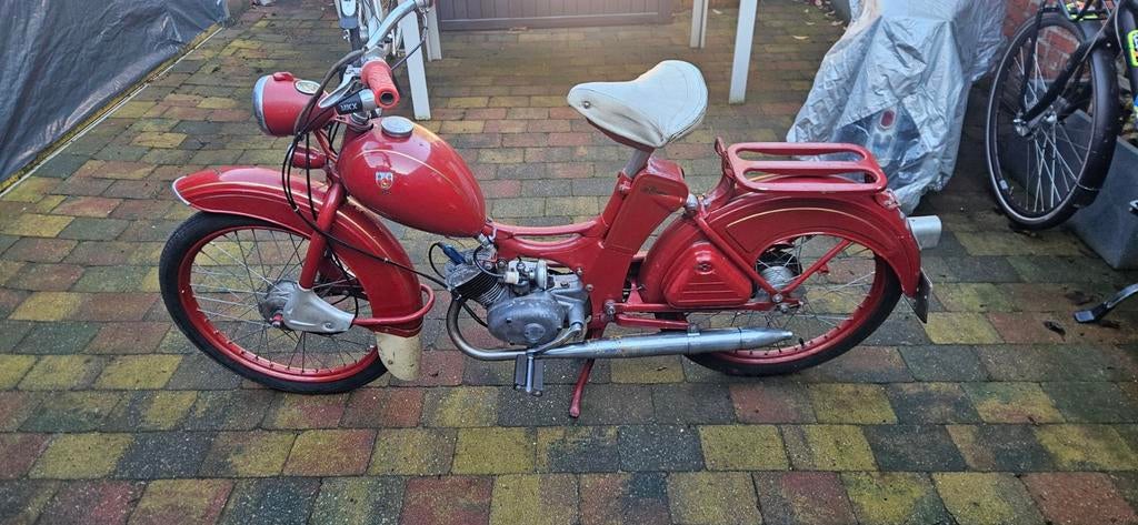 Simson SR2E 1962 nl kenteken gerestaureerd, Fietsen en Brommers, Brommers | Oldtimers, Ophalen