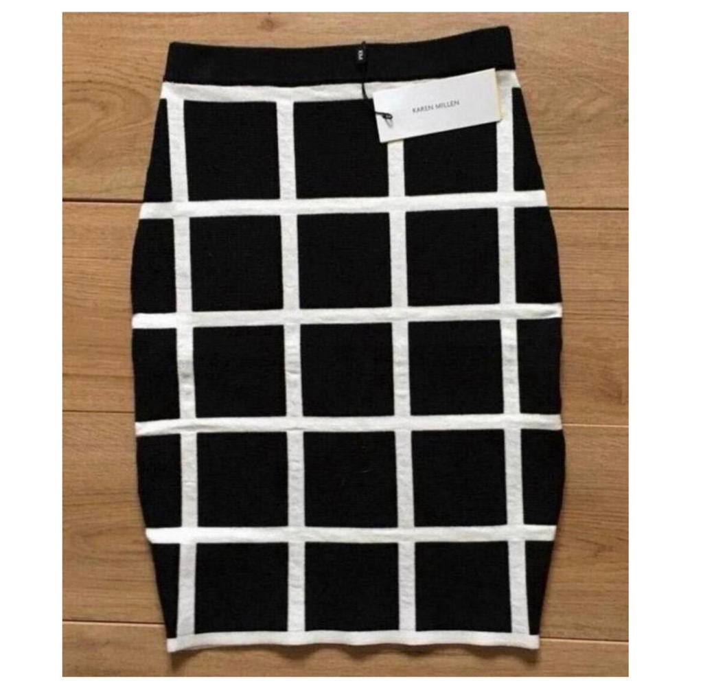 Karen Millen kort jurk rok dress XS zwart wit NIEUW rokje, Kleding | Dames, Rokken, Nieuw, Maat 34 (XS) of kleiner, Zwart, Ophalen of Verzenden