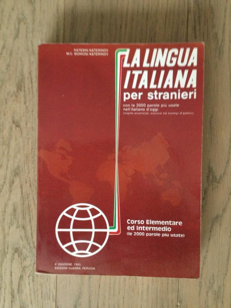 Studieboek Italiaans La lingua italiana per stranieri, Boeken, Studieboeken en Cursussen, Ophalen of Verzenden, Gelezen