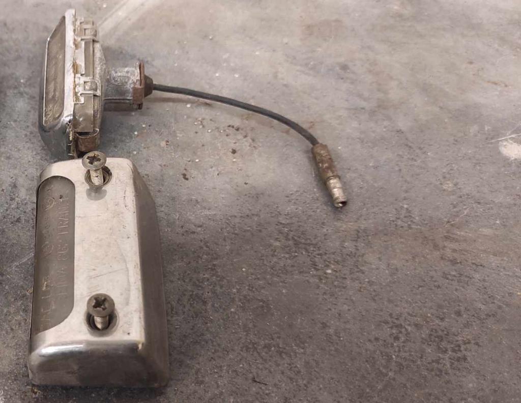 Oldtimer auto nummerplaatverlichting, Ophalen, Overige automerken