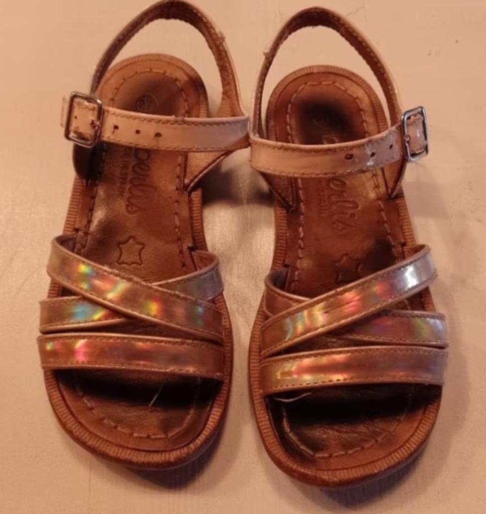 Sandalen meisje Berberlis maat 27, Gebruikt, Meisje, Overige typen, Berberlis