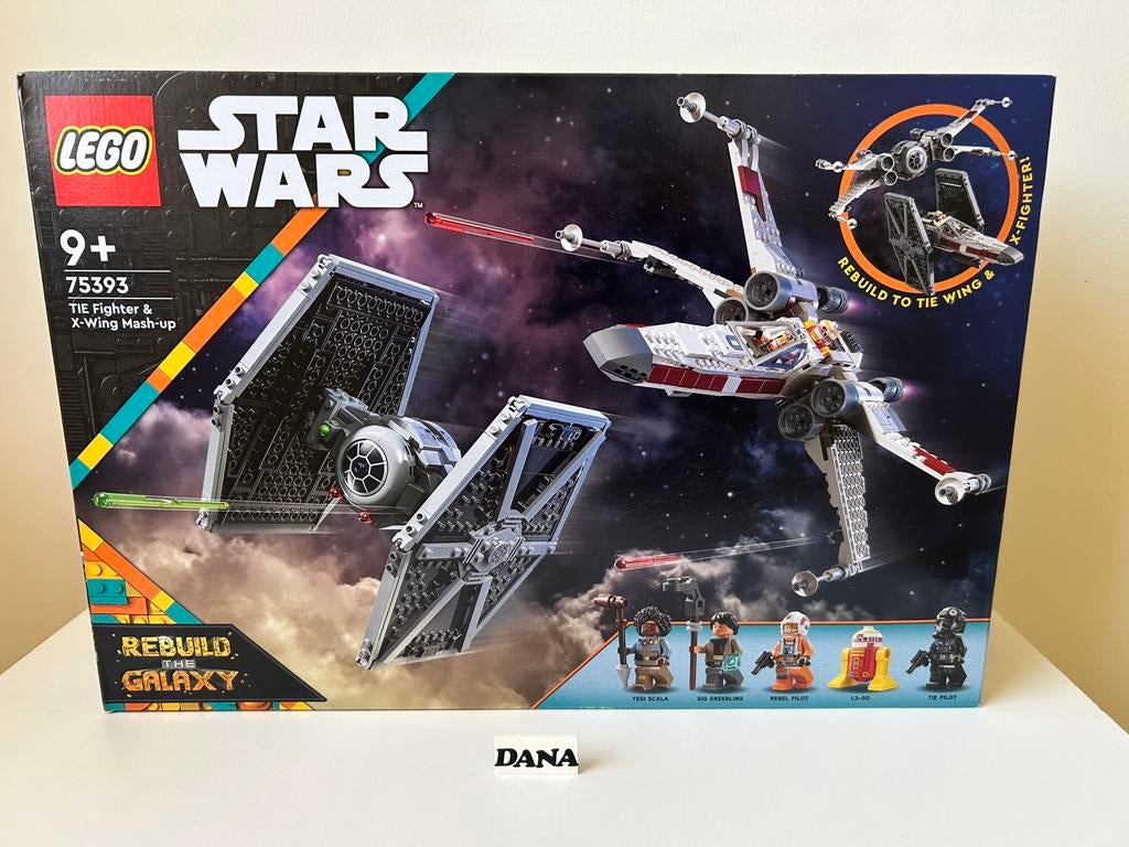 Lego Star Wars TIE Fighter en X-wing combi (75393) Nieuw!, Ophalen of Verzenden, Nieuw, Complete set, Lego