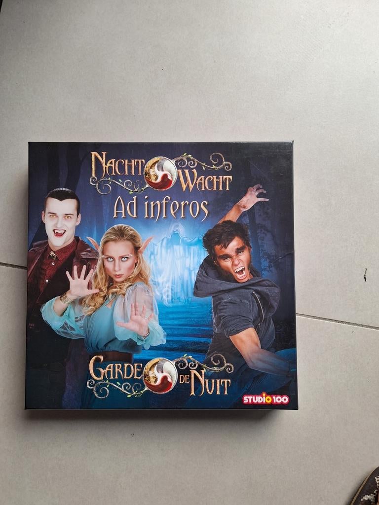 Nachtwacht spel, Drie of vier spelers, Ophalen of Verzenden, Zo goed als nieuw, Studio 100