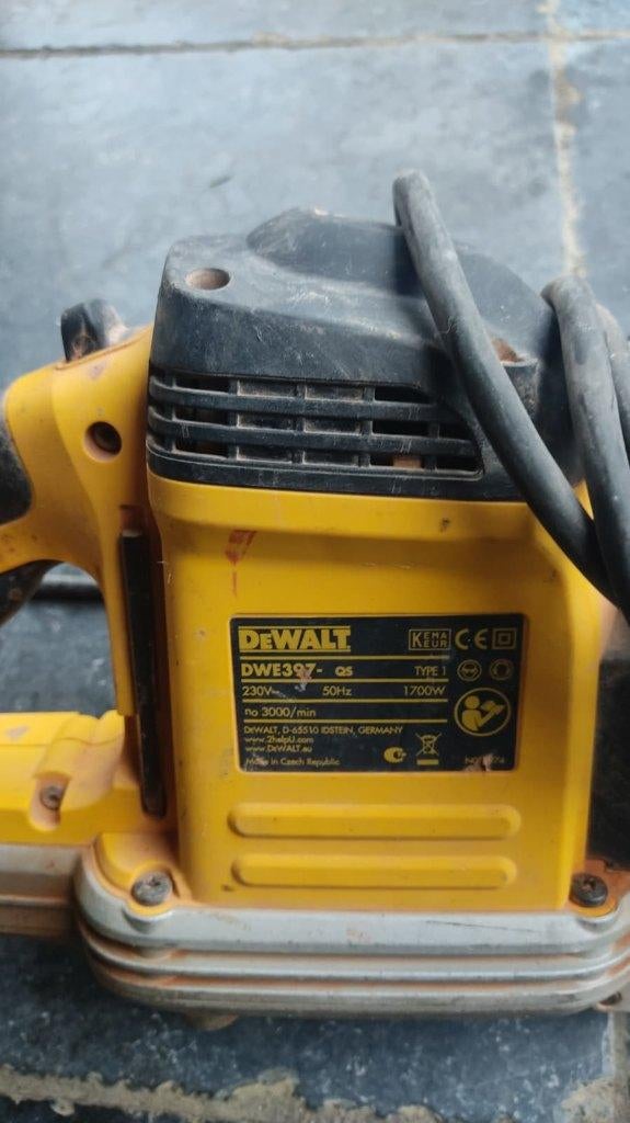 Scie Dewalt pour blocs PLS, Enlèvement, Utilisé