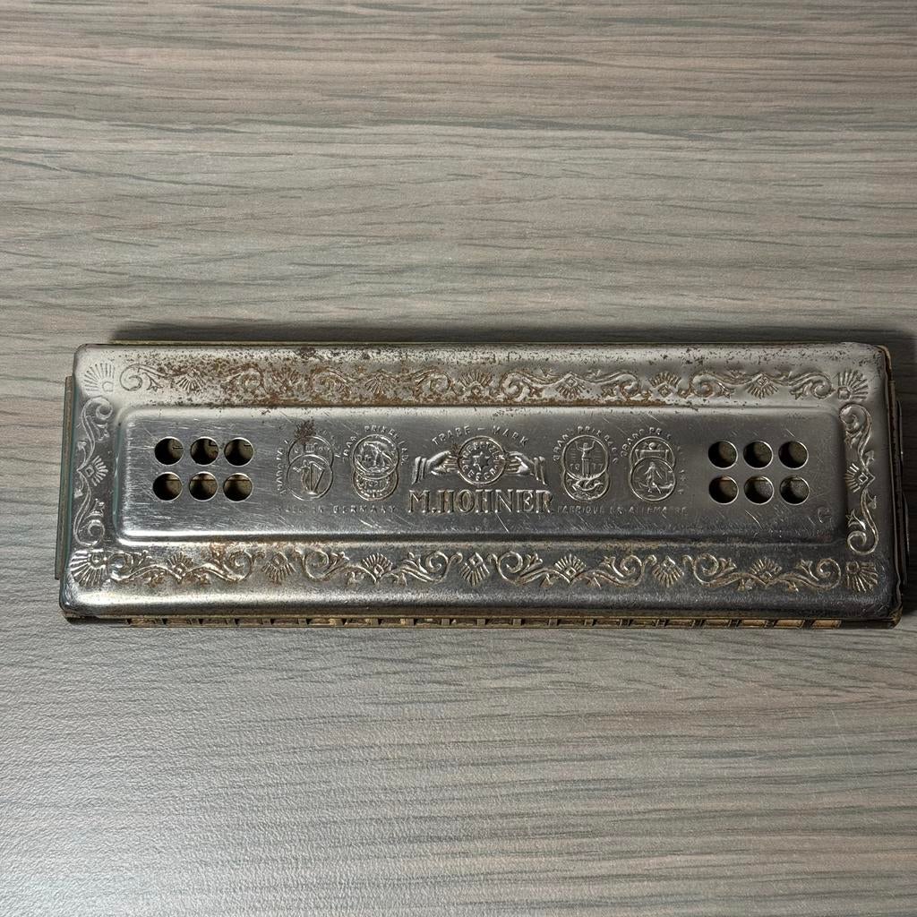 Mondharmonica Hohner Echo Harp, Ophalen of Verzenden, Gebruikt