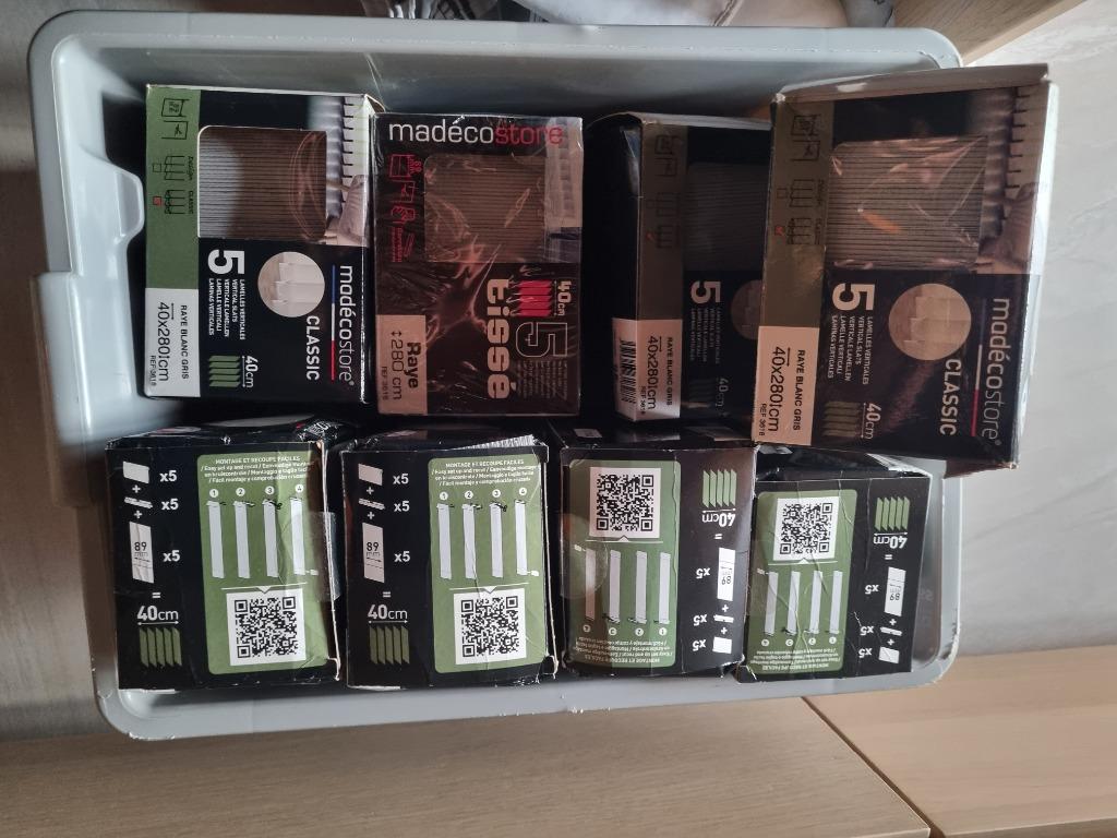 Stores lamelles verticales, Ophalen, 200 cm of meer, 150 tot 200 cm, Zo goed als nieuw