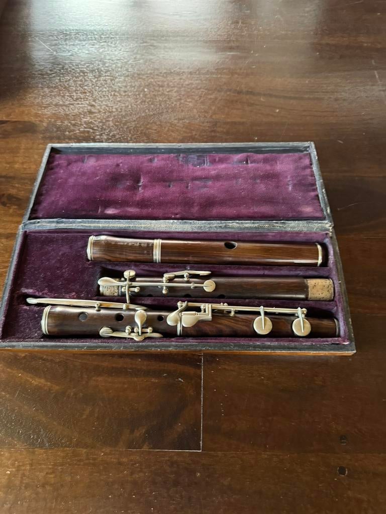 Traverso, Muziek en Instrumenten, Blaasinstrumenten | Dwarsfluiten en Piccolo's, Ophalen, Zo goed als nieuw