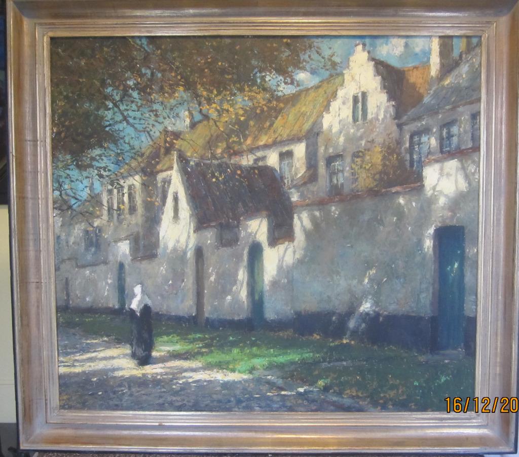 "Begijnhof Brugge" - Bernard Bosschaert, Ophalen