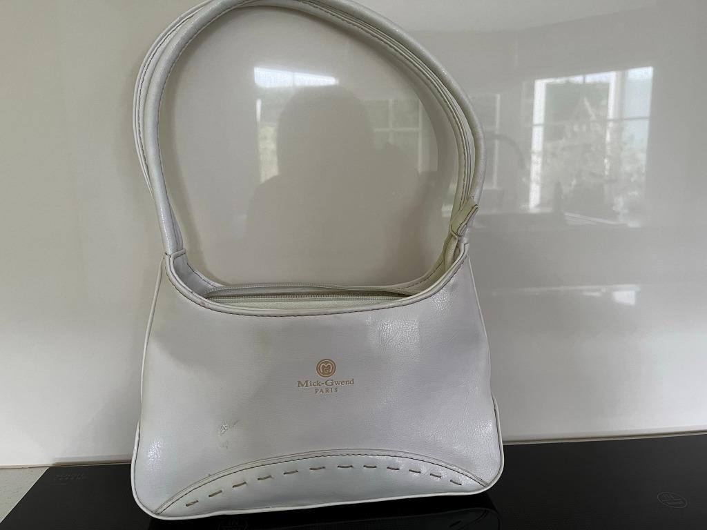 handtas wit (Mick - Gwend Paris), Ophalen of Verzenden, Wit, Handtas