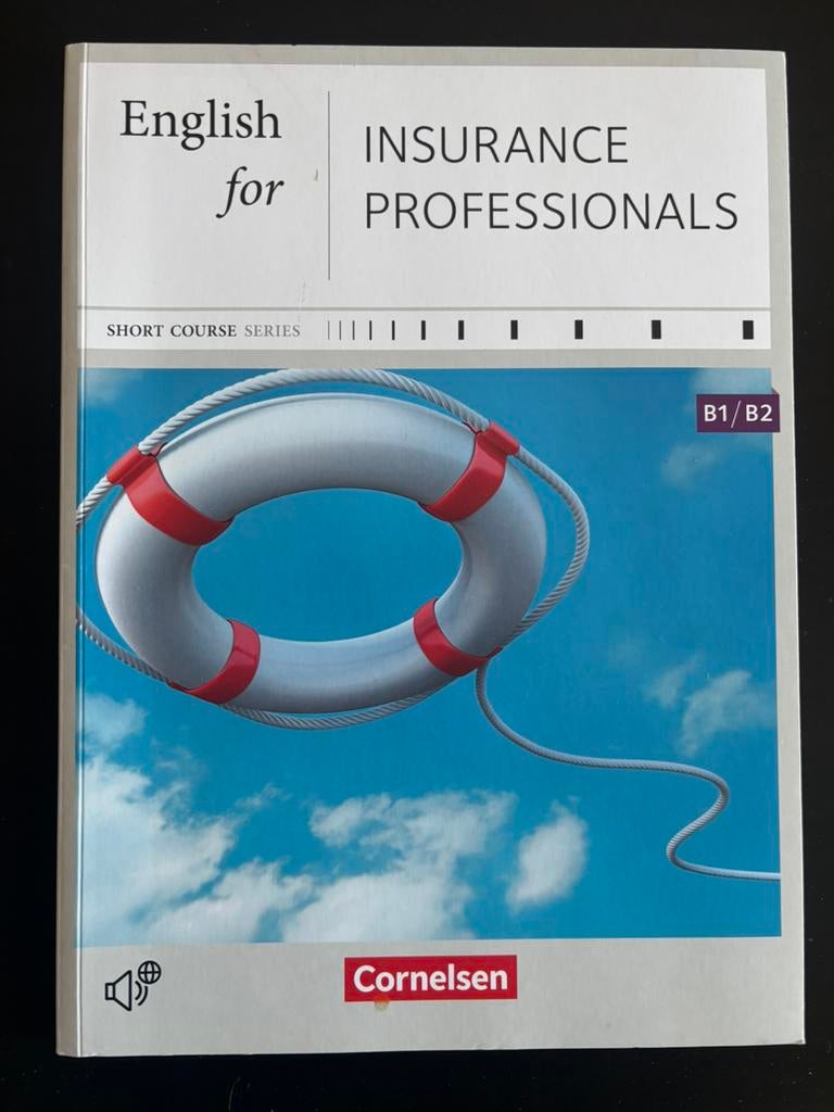 English for Insurance Professionals, Boeken, Schoolboeken, Ophalen, Nieuw, Engels