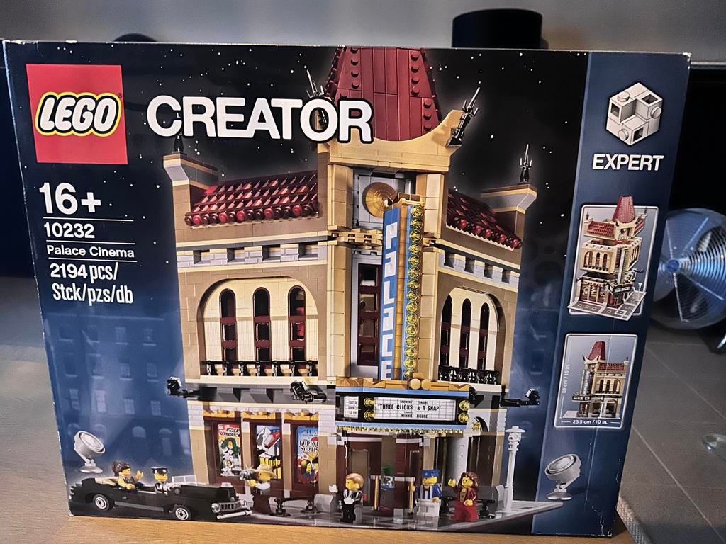 Lego 10232 palace cinema, Kinderen en Baby's, Speelgoed | Duplo en Lego, Ophalen, Zo goed als nieuw, Lego