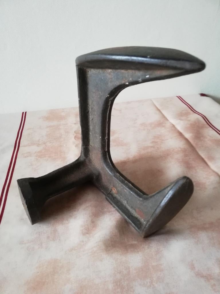 ijzeren schoenleest, Antiek en Kunst, Curiosa en Brocante, Ophalen