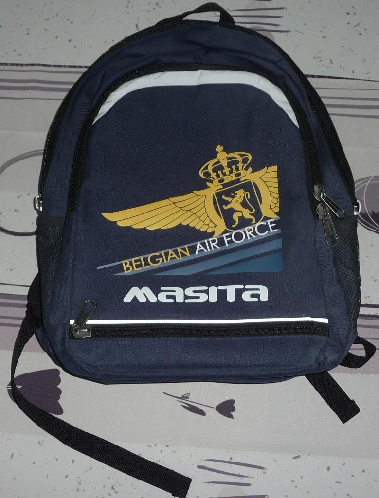 Sac à dos pour PC Portable 15" - Logo Belgian Air Force, Computers en Software, Laptoptassen, Nieuw, Rugzak, 15 inch, Ophalen of Verzenden