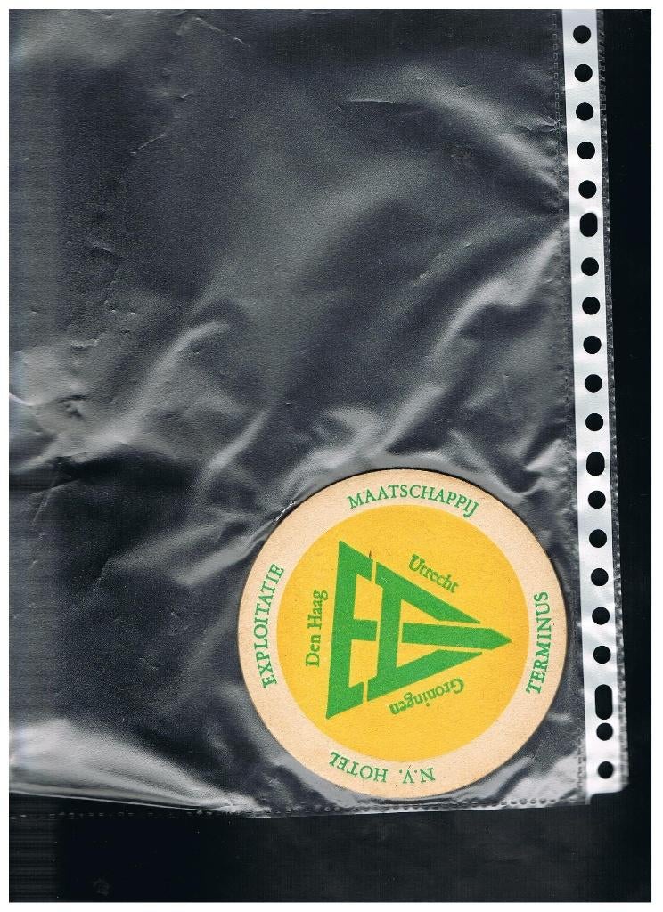 BEER MAT NV HOTEL TERMINUS, Envoi, Neuf, Sous-bock