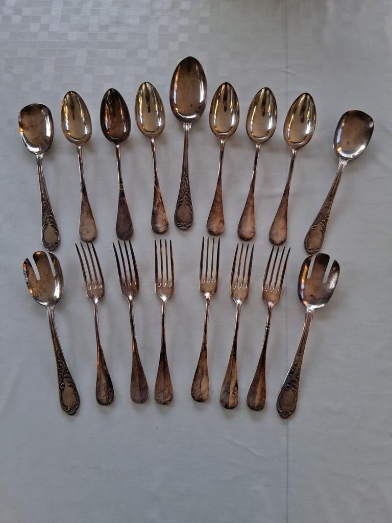 VerZilverd bestek 17 stuks., Ophalen