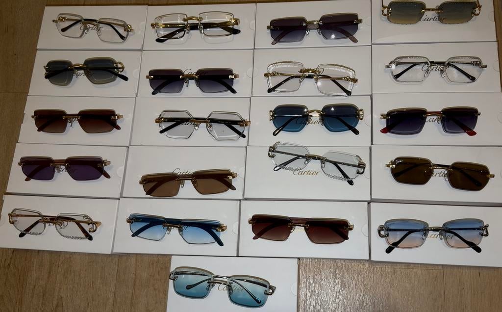 Cartier-brillen, Ophalen, Zo goed als nieuw