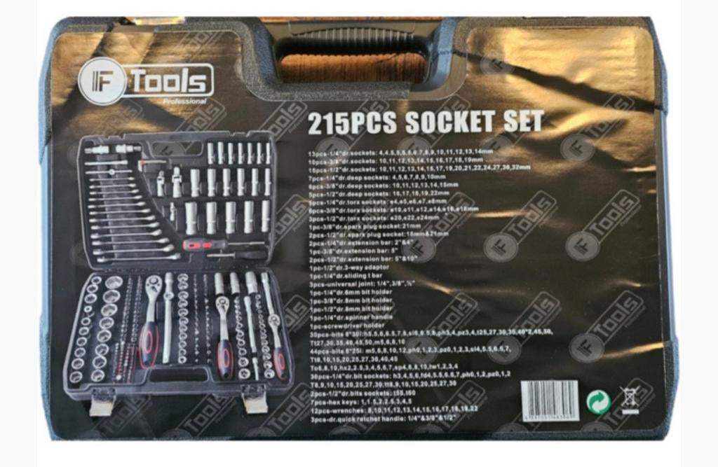 Diverse soorten gereedschap koffers ringratel sleutelset dop, Ophalen of Verzenden, Nieuw