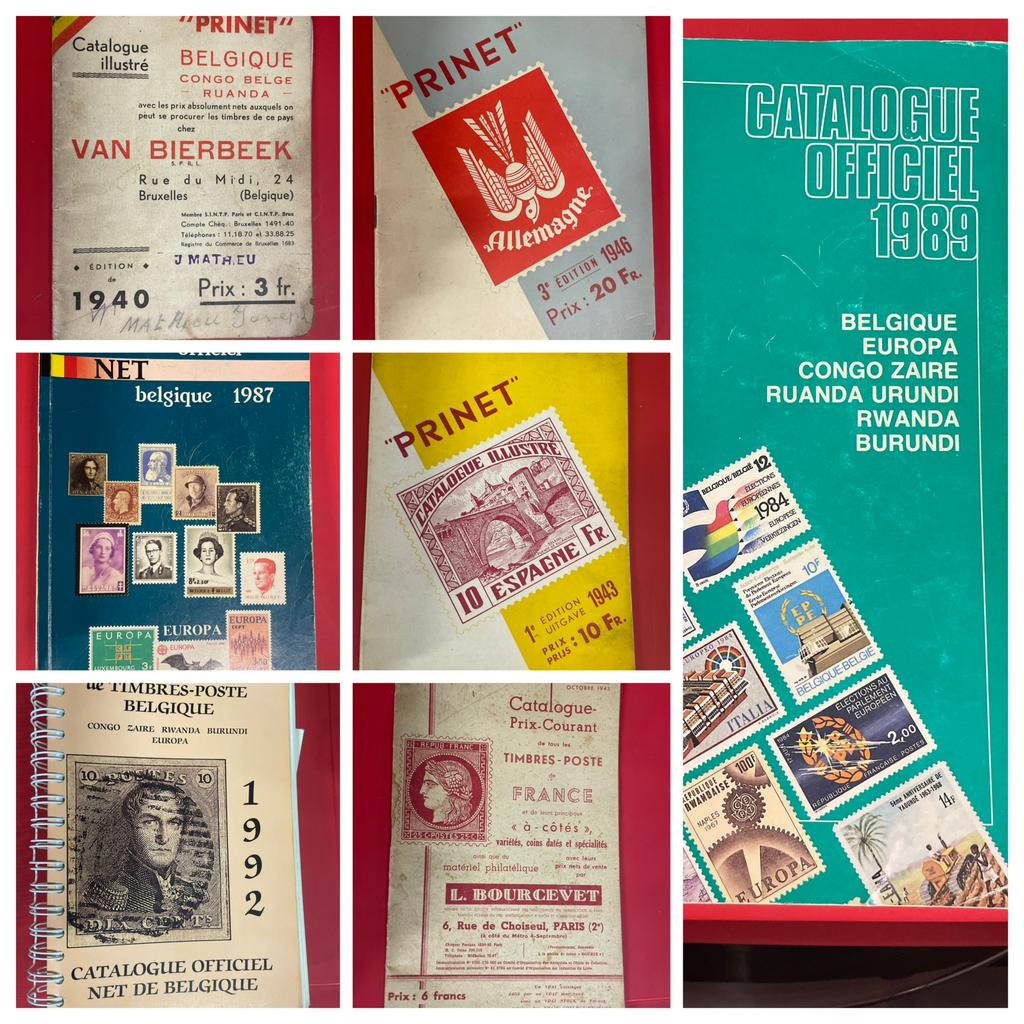 Anciens catalogues de timbres, Enlèvement ou Envoi, Catalogue