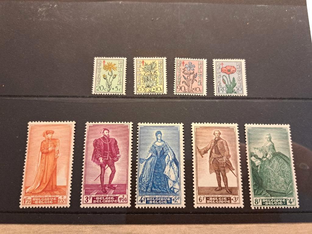 Zegels eerste plakker 814-822, Ophalen of Verzenden