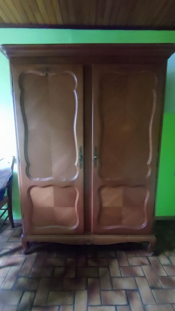 Armoire penderie merisier, Enlèvement