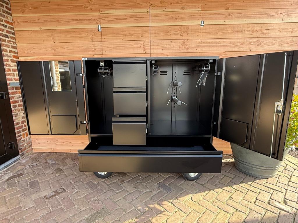 MAXI-COMFORT 260 BLACK Alfako Concourskast | zadelkast, Dieren en Toebehoren, Ophalen, Nieuw, Overige soorten