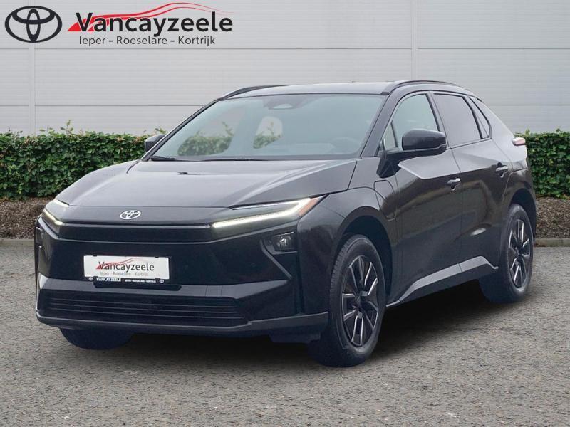 Toyota bZ4X Pure+cam+gps+sens V+A, Automaat, Zwart, 167 pk, Zwart
