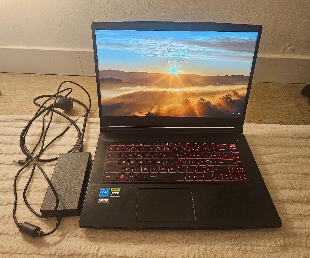 MSI GF63 Thin — i5/RTX 3050/16 Go/512 Go, MSI, Enlèvement, Gaming, SSD