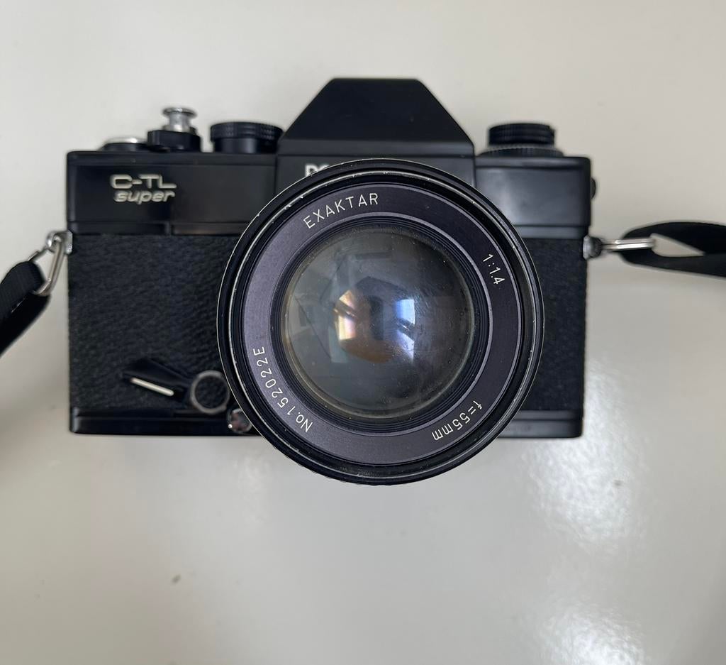 Appareil photo argentique vintage PORST reflex C-TL Super, Enlèvement, Comme neuf