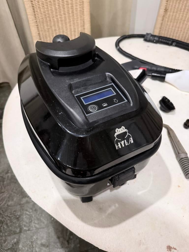 Hyla stoomreiniger met alle toebehoren ALS NIEUW!, Ophalen, Zo goed als nieuw, Stoomreiniger