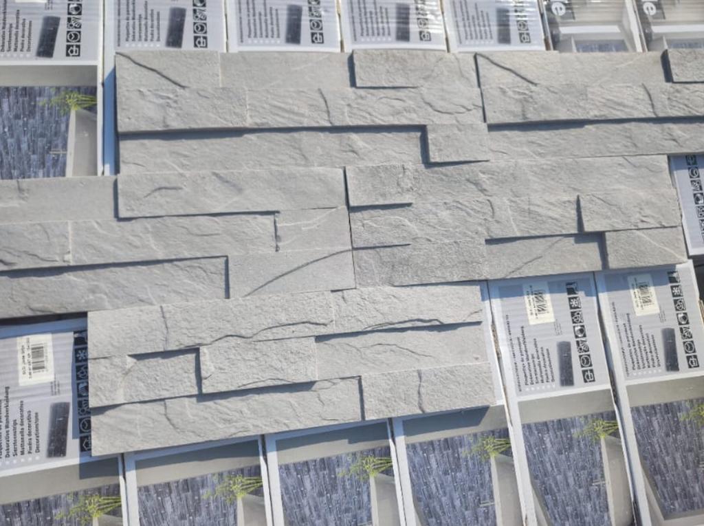 Brique de parement en beton gris our rose beige 100m2, Enlèvement, Béton