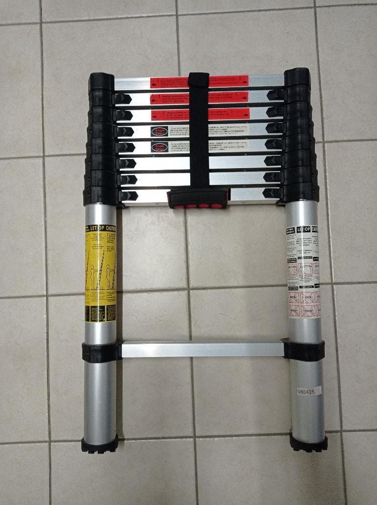 Telescopische ladder Xtend & Climb, Doe-het-zelf en Bouw, Ladders en Trappen, Ophalen, Zo goed als nieuw, Ladder, 2 tot 4 meter