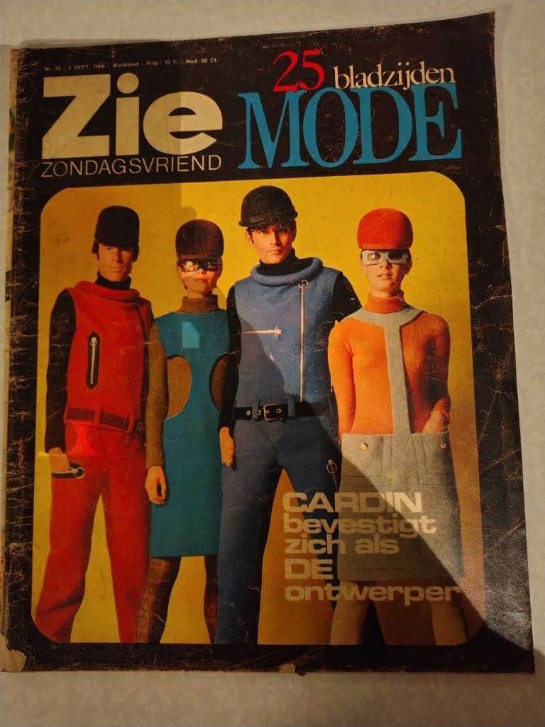 "Zie mode" van zondagsvriend 1966, Ophalen, 1960 tot 1980, Tijdschrift