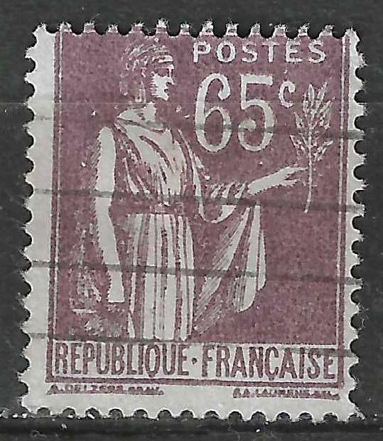 Frankrijk 1932/1933 - Yvert 284 - Type "Paix" - 65 c. (ST), Verzenden, Gestempeld