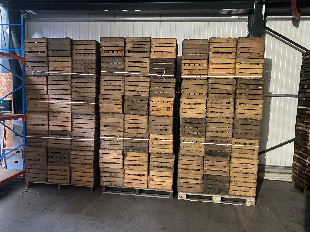 CAISSES EN BOIS à POMMES, Enlèvement ou Envoi, Moins de 35 cm, Utilisé, 40 à 60 cm