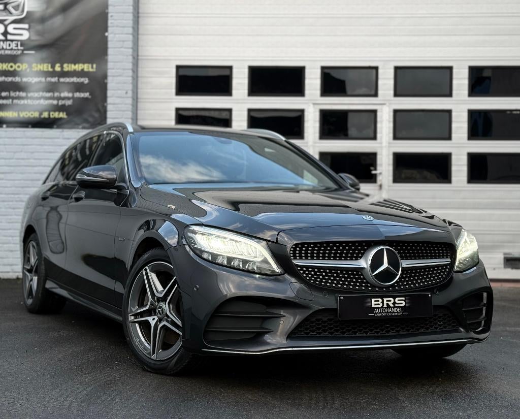 Mercedes-Benz C300de Plug-in Hybride 2019/11 AMG Pack, Auto's, Automaat, Achterwielaandrijving, Zwart, 4 cilinders
