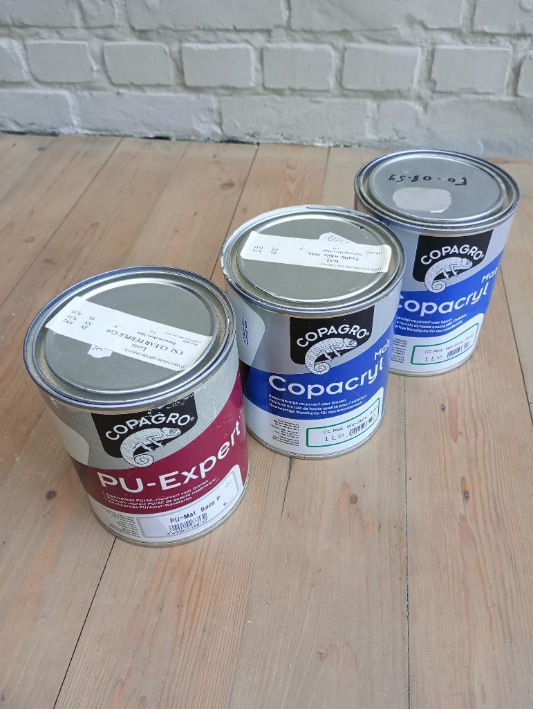 Copagro verf, Enlèvement, Blanc, Peinture